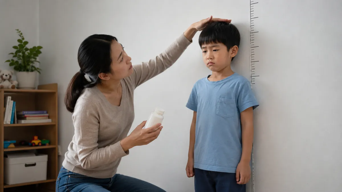 Con bổ sung canxi đều đặn vẫn không cao, vì cha mẹ bỏ qua điều này