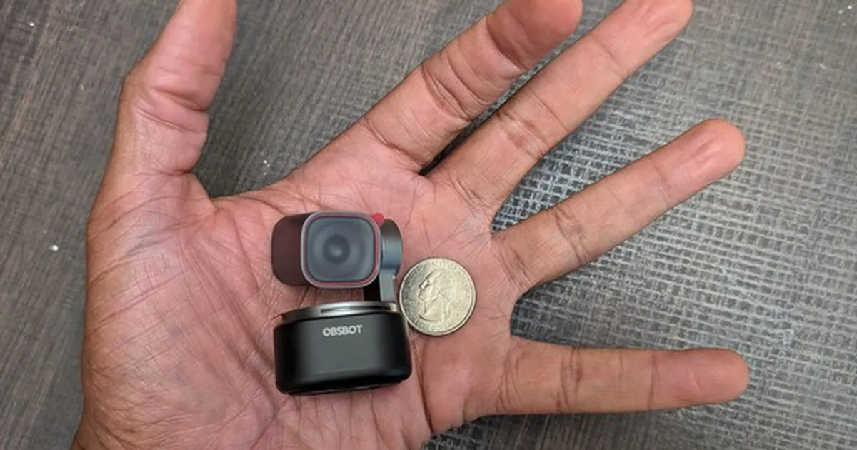 Obsbot Tiny 3: "Gã khổng lồ" tí hon thay thế hoàn hảo cho camera MacBook