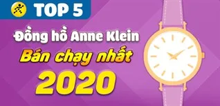 Top 5 đồng hồ Anne Klein bán chạy nhất năm 2020 tại Điện máy XANH