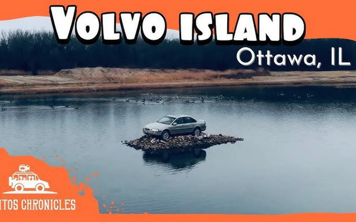 Bí ẩn chiếc Volvo mắc kẹt trên đảo hoang giữa hồ nhân tạo tại Mỹ suốt hơn một thập kỷ qua