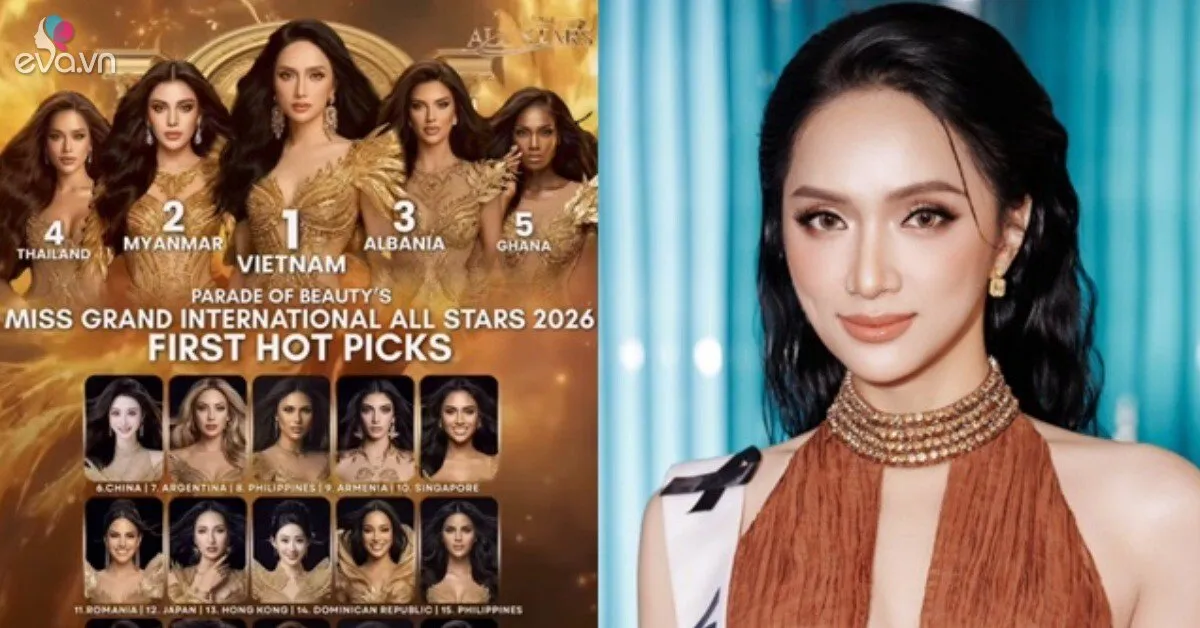Hoa hậu Hương Giang được dự đoán giành vương miện mùa giải MGI All Stars
