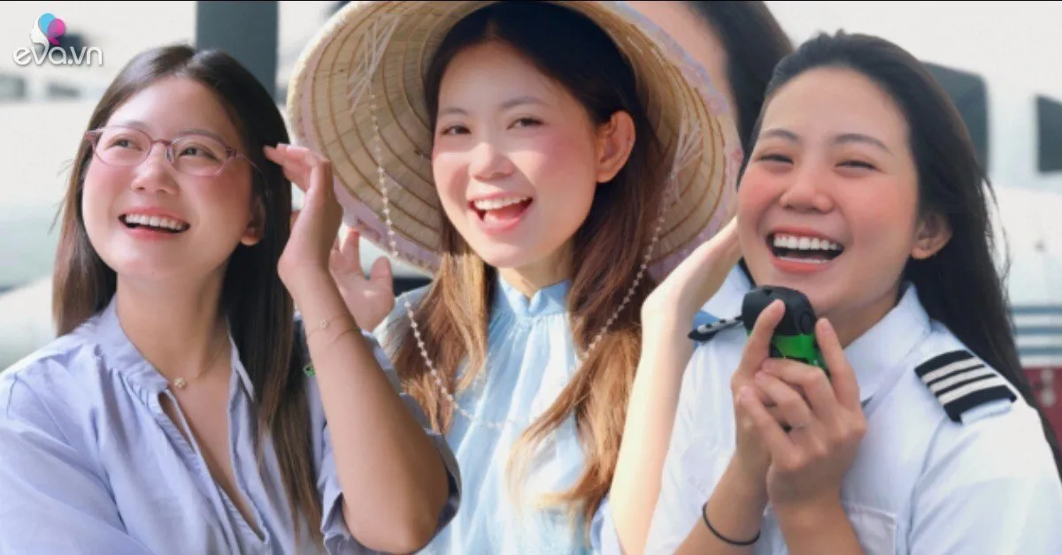 Nữ cơ phó U30 đốn tim với gương mặt "búng ra sữa", ăn mặc dễ thương như nữ sinh khác hẳn khi mặc đồng phục bay