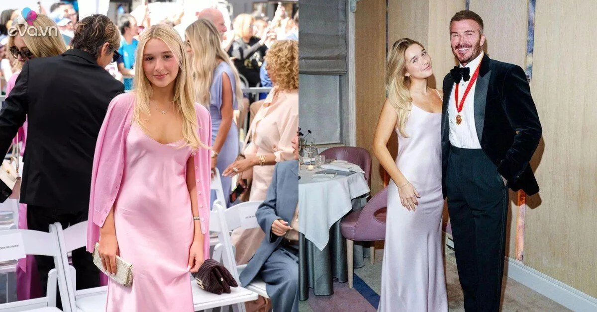 Nhan sắc tuổi trăng rằm của Harper Beckham