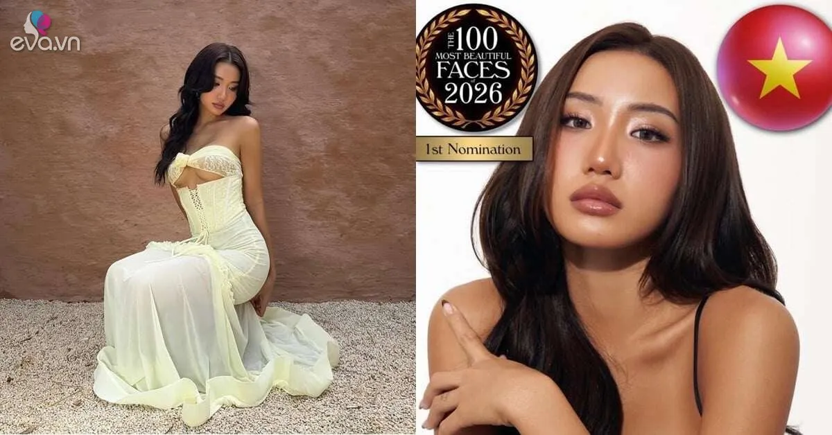 Vừa thông báo ly hôn, mỹ nhân Việt đã lọt Top đề cử 100 gương mặt đẹp nhất thế giới, nhan sắc như gái Tây
