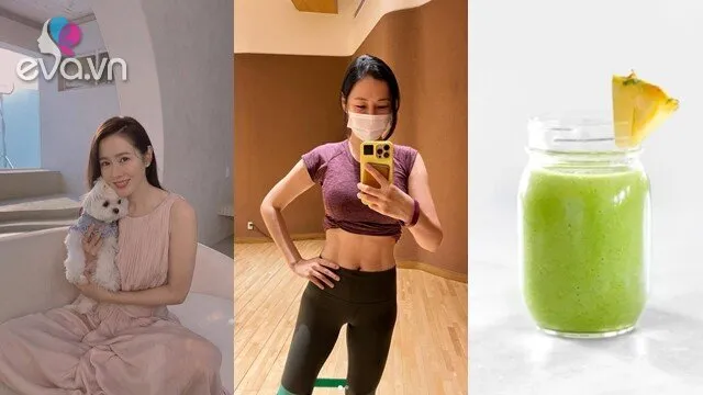 Son Ye Jin và "hoa hậu đẹp nhất Hàn" có bụng phẳng, da căng sáng nhờ cốc nước rau củ dễ tìm ở chợ