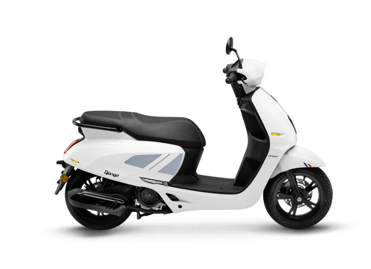 Peugeot chính thức trình làng mẫu xe tay ga Django Compact: Xe ga retro kiểu Pháp giá mềm, liệu có đủ sức hút người dùng Việt?