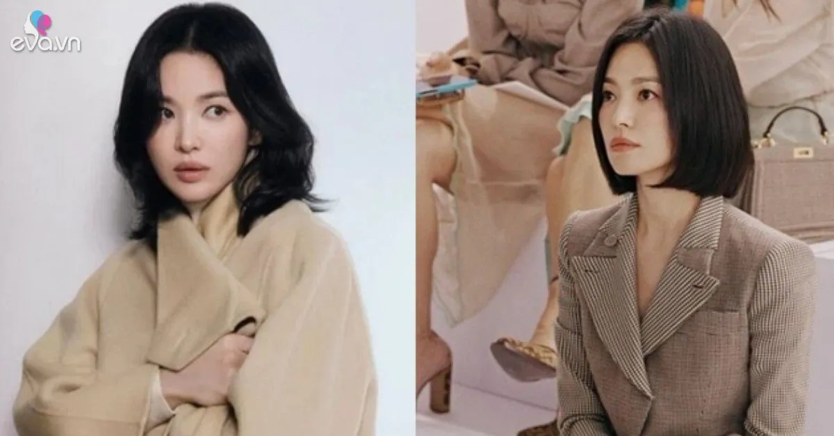 5 kiểu tóc ngắn đẹp dễ bắt chước của Song Hye Kyo, nàng mặt tròn hay mặt vuông đều trẻ lại vài tuổi