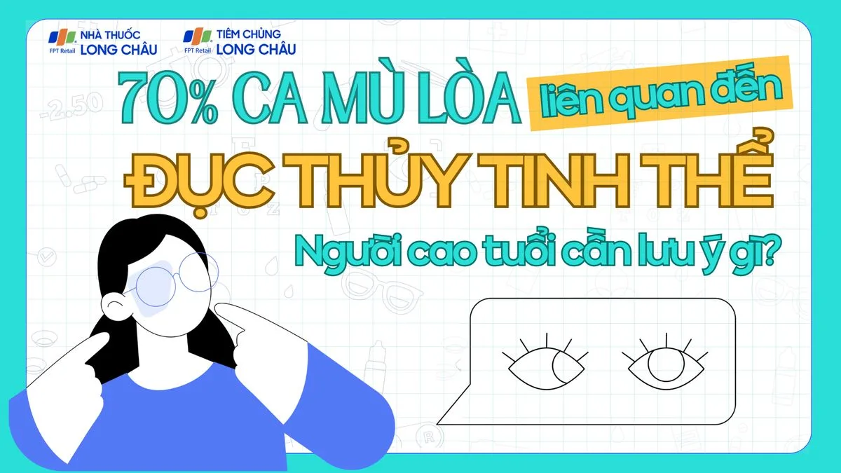 70% ca mù lòa liên quan đục thủy tinh thể: Người cao tuổi cần lưu ý gì?