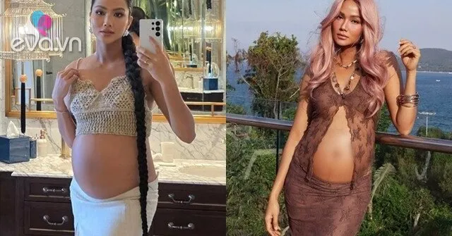 Vóc dáng đẹp mỹ mãn của bà bầu năng động nhất showbiz Việt