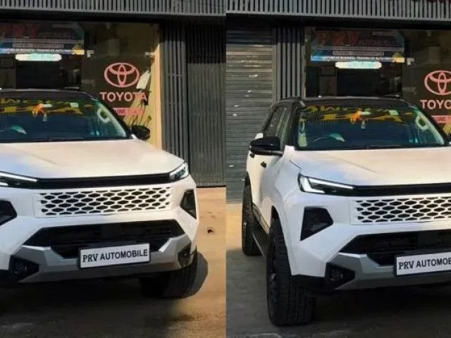 Toyota Fortuner thế hệ mới đã có "bản sao" ngoài đời dù chưa ra mắt toàn cầu