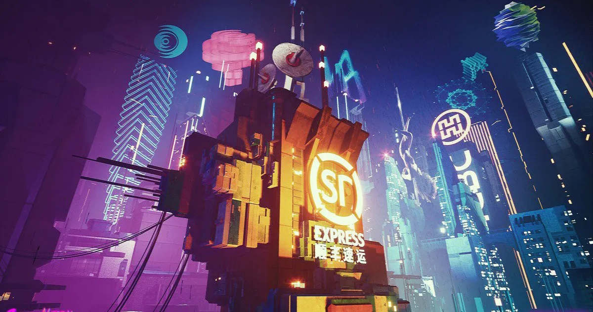 Dùng Unreal Engine, developer tự mình tạo ra thành phố Trung Quốc đậm chất cyberpunk trong 1,5 năm