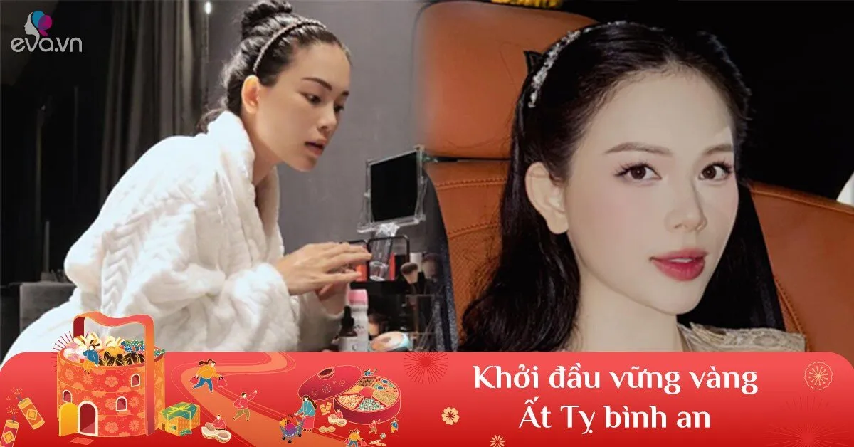 Ba kiểu tóc đẹp thanh lịch của con dâu "vua hàng hiệu Việt" phù hợp cho ngày Tết 2025