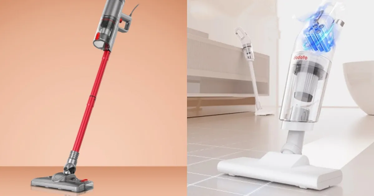 Chưa tới 1 triệu đồng vẫn chọn được 5 mẫu máy hút bụi gọn nhẹ, lực hút mạnh