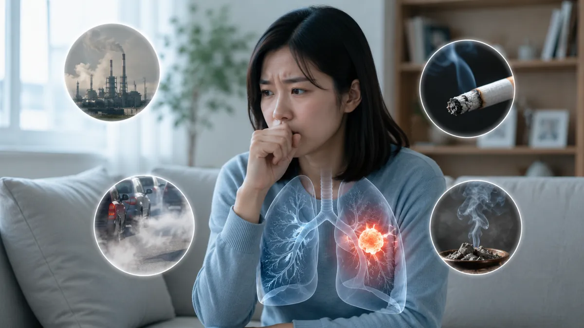 Vì sao người không hút thuốc vẫn bị ung thư phổi? Những nguyên nhân không nên bỏ qua