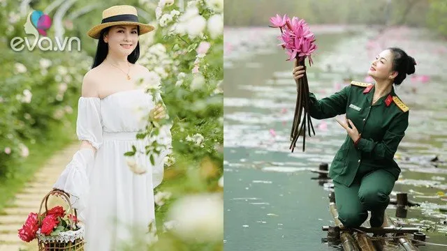 Mẹ chồng "hụt" của Hồng Diễm là NSND mang hàm đại tá, tuổi 55 trẻ đẹp nhờ bộ môn bay