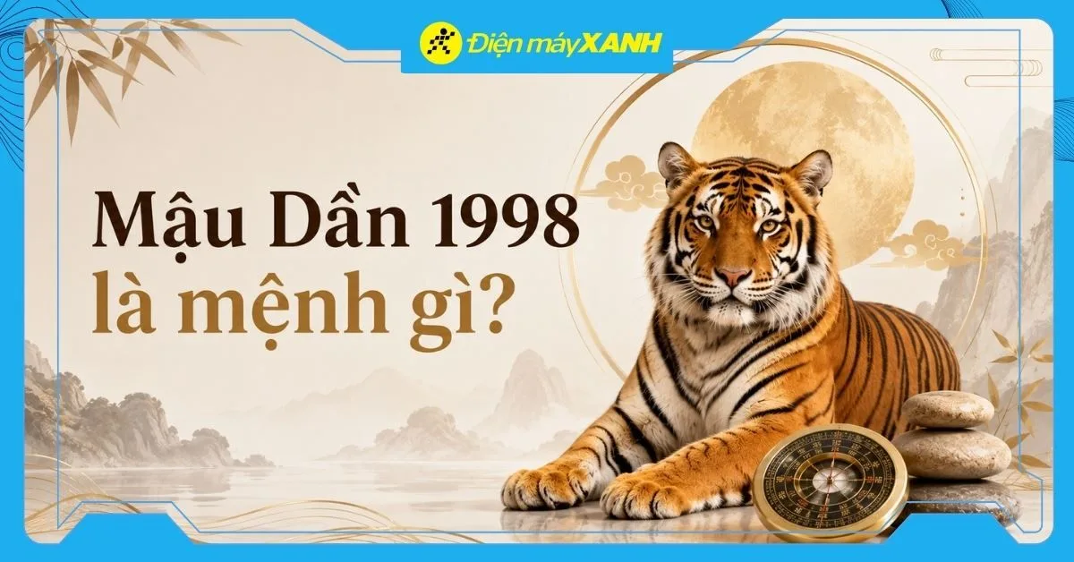 Mậu Dần 1998 là mệnh gì? Hợp với tuổi nào? Gợi ý đồ hợp phong thuỷ