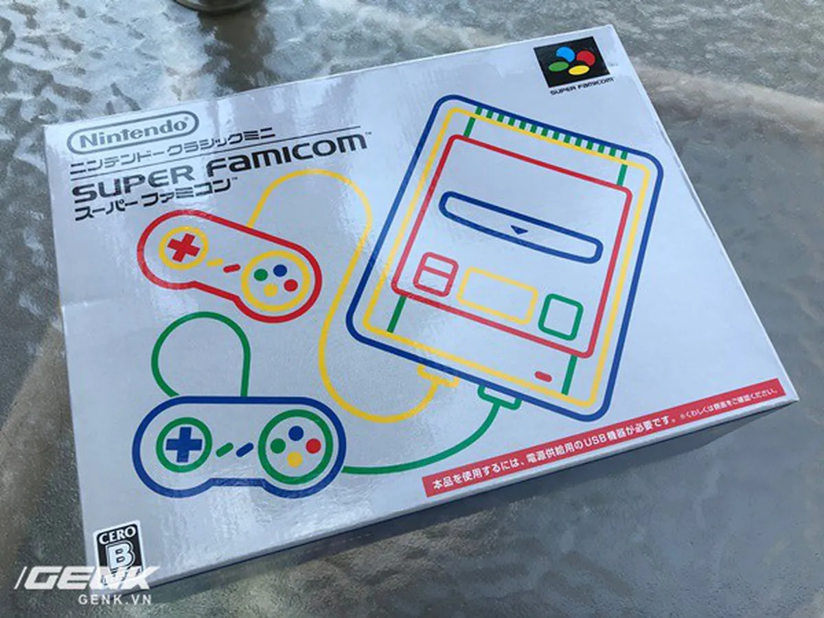 Mở hộp Nintendo Super Famicom Classic Mini: Khi vé về tuổi thơ chỉ tốn hơn 2 triệu đồng