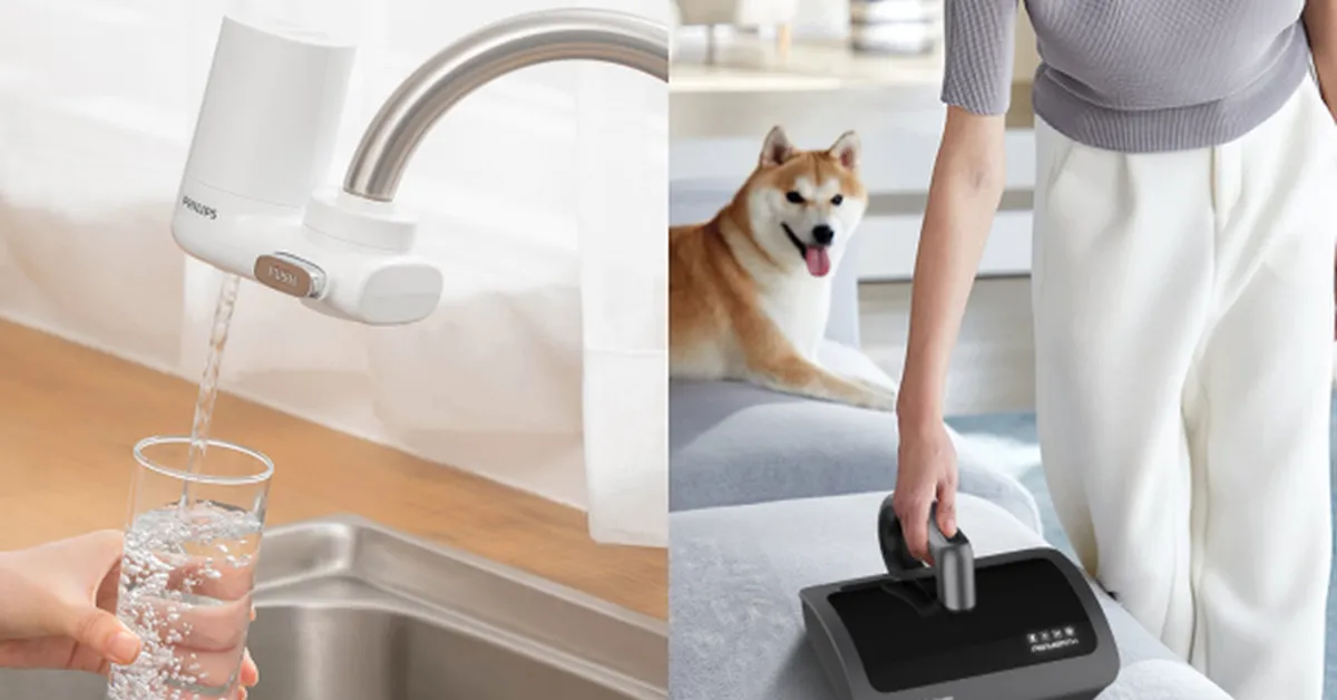 Săn đồ giá hời từ Philips, Panasonic, Bear, Jetzt...: Máy hút bụi, máy cạo râu, đồ gia dụng thông minh chỉ còn vài trăm