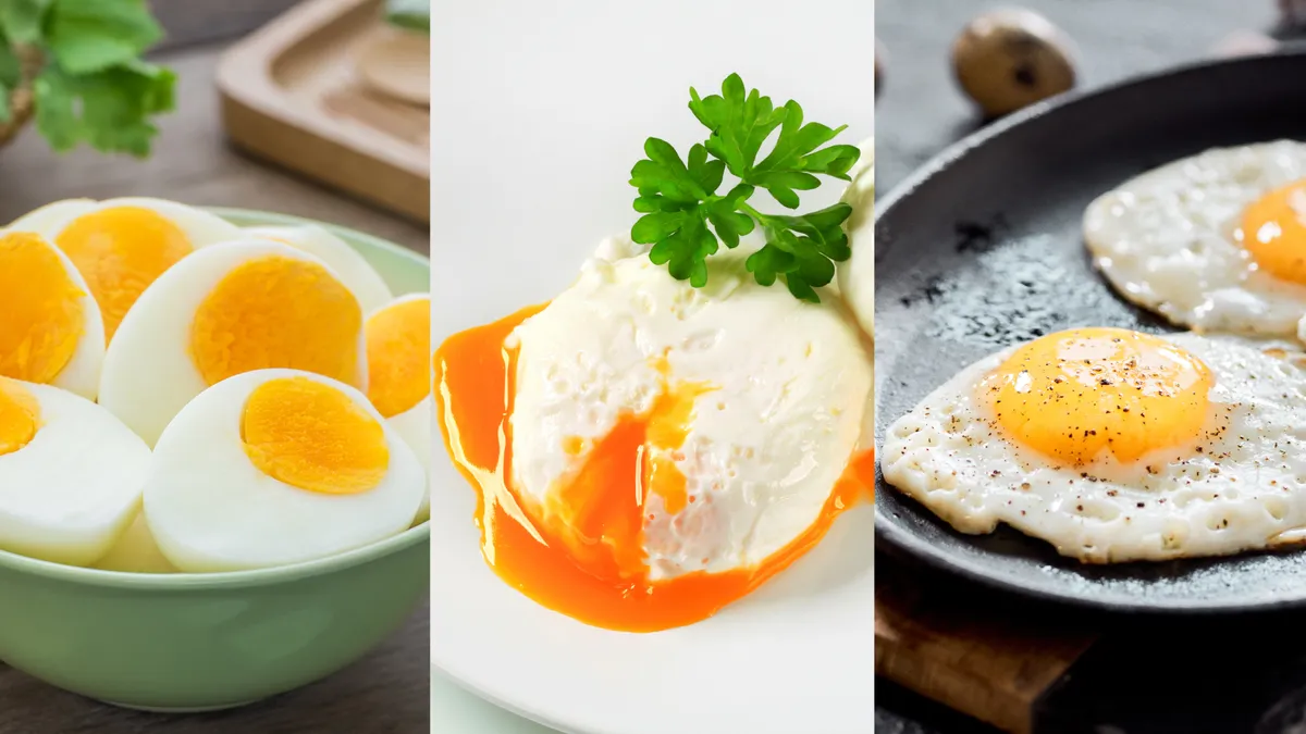 Trứng luộc, trứng chần và ốp la: Ăn kiểu nào ít calo mà vẫn đủ chất?