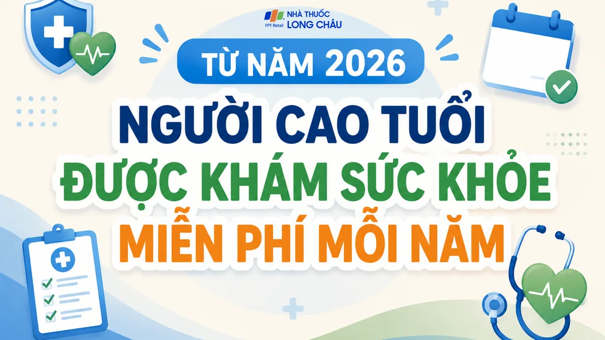 Từ năm 2026, người cao tuổi được khám sức khỏe miễn phí mỗi năm: Vì sao việc khám định kỳ ngày càng quan trọng?