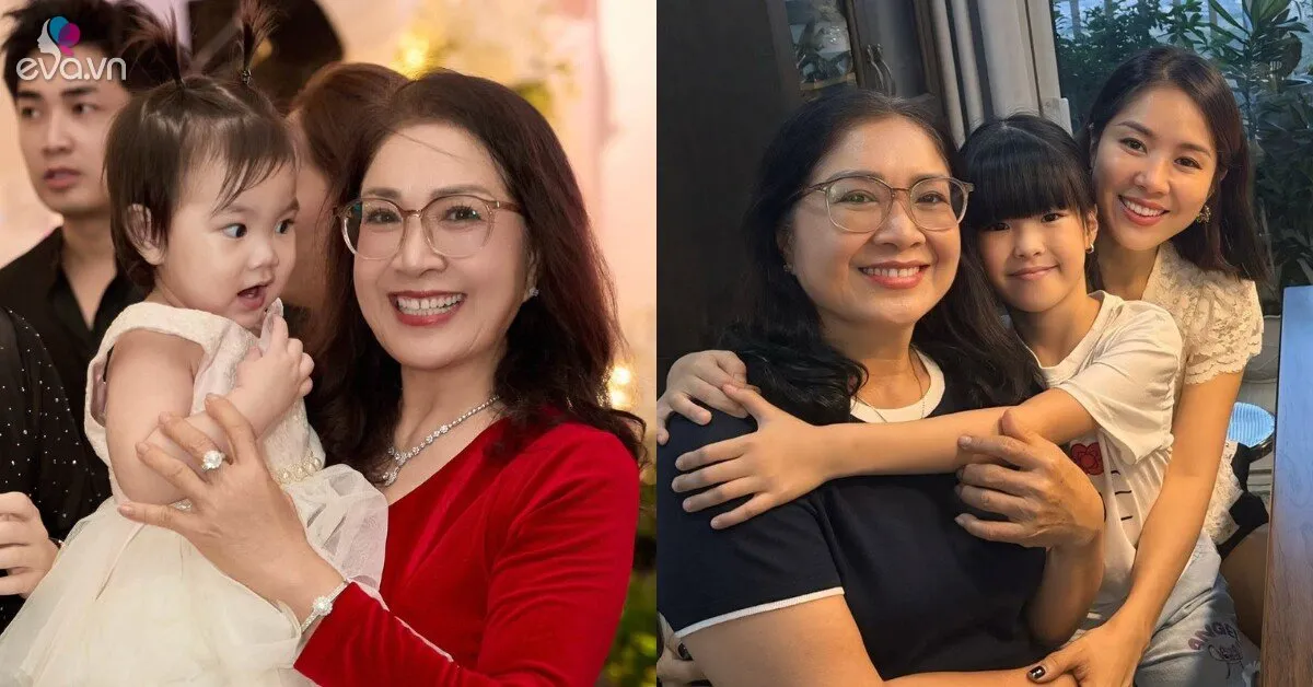 Nhan sắc xinh đẹp di truyền 3 đời nhà Lê Phương: Mẹ ruột nữ diễn viên được khen đẹp nhất, bé Bông chuẩn "hoa hậu nhí"