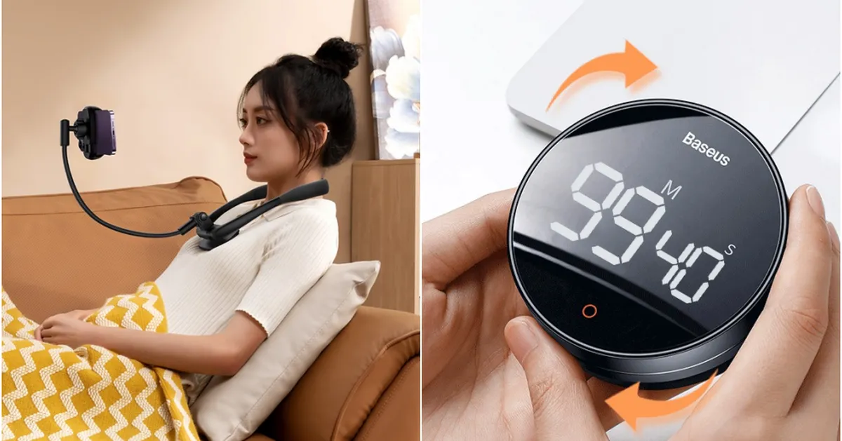 Ngoài cáp sạc, tai nghe, Baseus còn có 10 món phụ kiện thông minh độc lạ giá chỉ từ 73.000 đồng