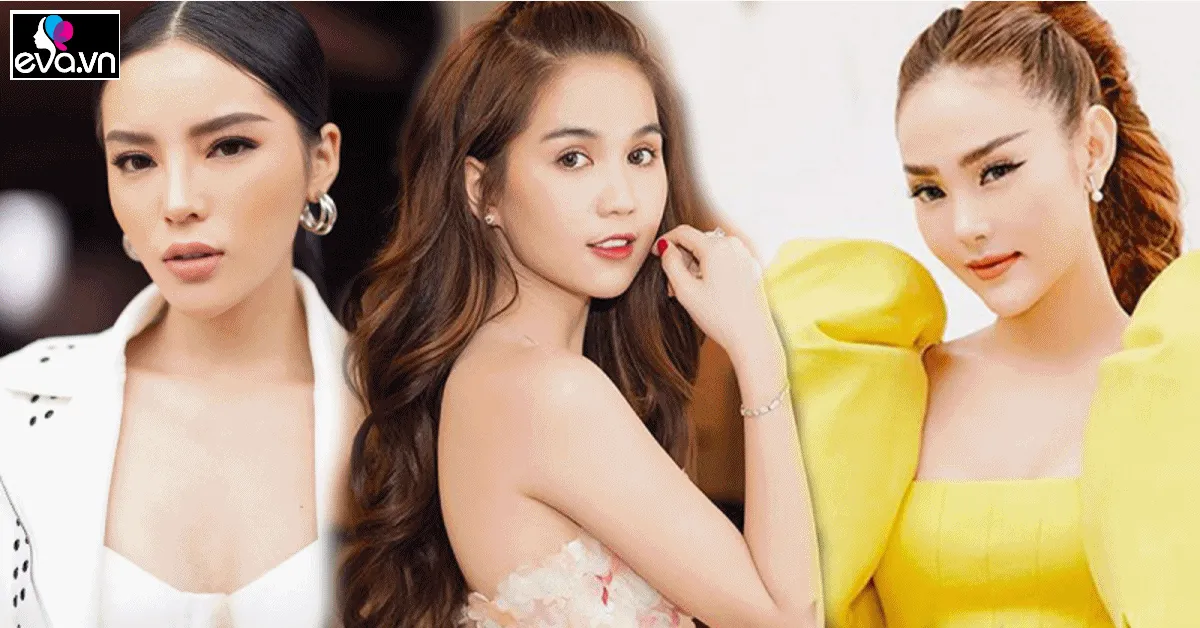 Tìm điểm khác nhau giữa lối trang điểm ngày thường và đi tiệc của Phạm Hương, Hà Hồ, Ngọc Trinh