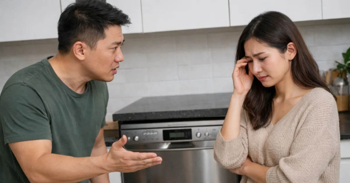 Vợ chê máy rửa bát cũ mẹ tôi đã dùng hơn 10 năm, tôi nói 1 câu khiến nhiều người phải vỗ tay khen hay