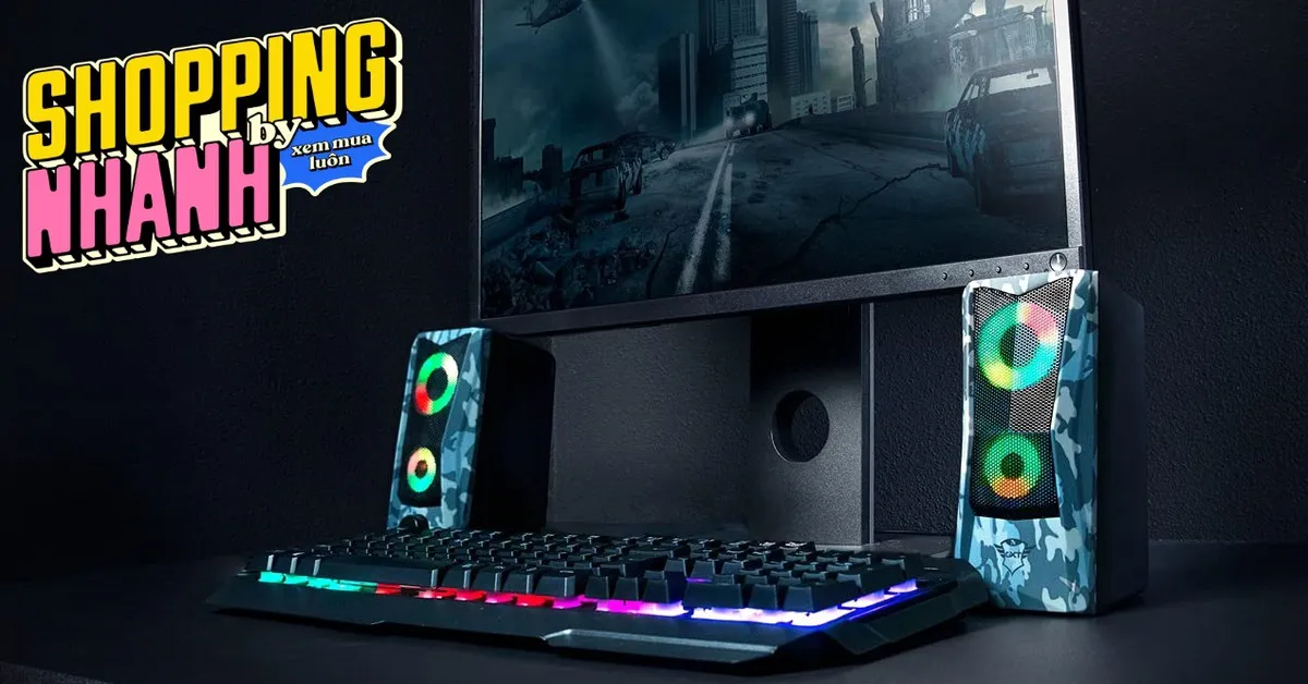 Dưới 500k có 8 mẫu loa vi tính chính hãng chất lượng, xem phim hay chơi game sướng hơn loa Bluetooth mini
