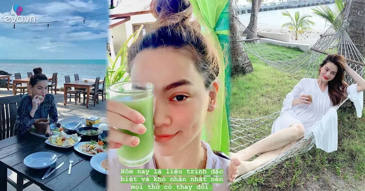 Hồ Ngọc Hà than thở "ăn như chết đói” sau chuyến detox thải độc dài ngày ở Thái Lan