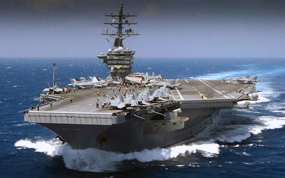Tìm hiểu sức mạnh của hàng không mẫu hạm USS Nimitz