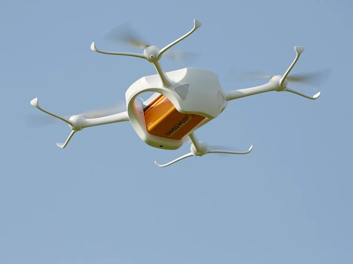 Thụy Sĩ thử nghiệm drone để thay thế người đưa thư
