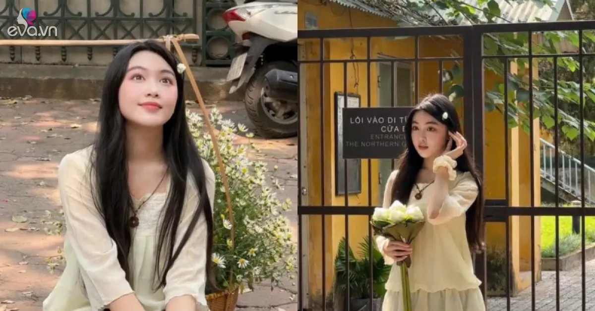 Đu trend "nàng thơ" trời Thu Hà Nội, Lọ Lem lộ nhan sắc thật