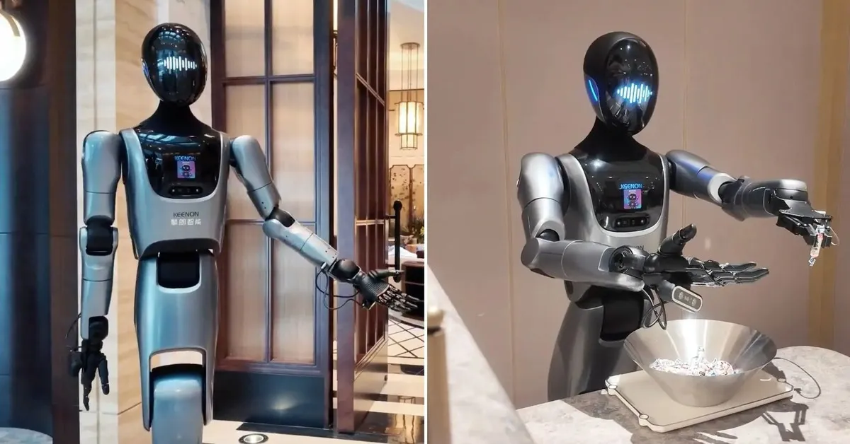 Nhà sản xuất robot Trung Quốc ra mắt quản gia hình người và máy cắt cỏ tự hành tại CES 2026