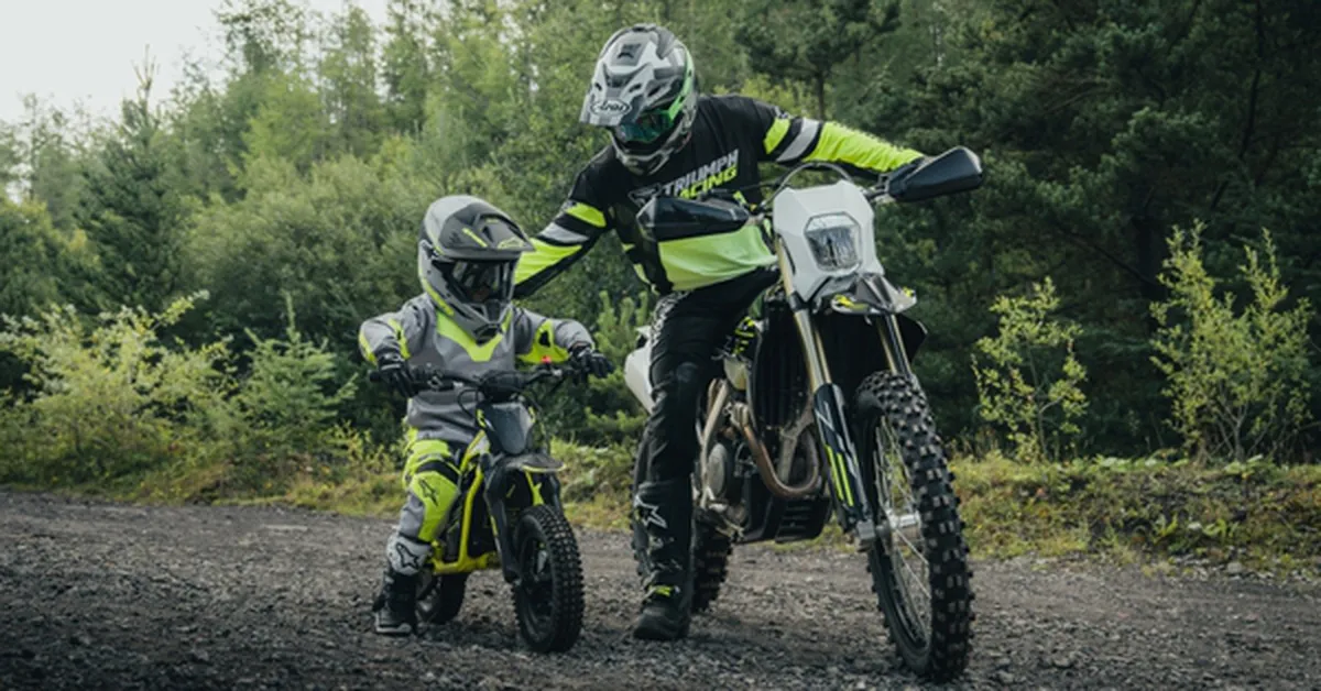 Triumph ra mắt dòng xe địa hình điện TXP Youth!