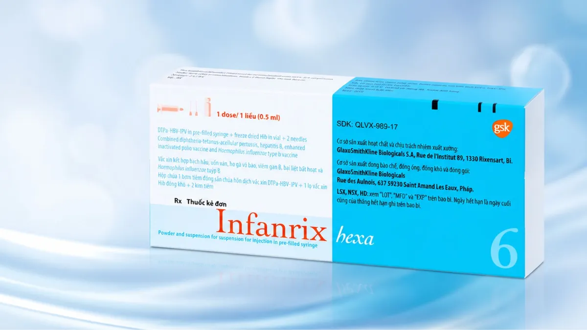 Phác đồ tiêm vắc xin Infanrix Hexa gồm mấy mũi? Lưu ý khi tiêm chủng