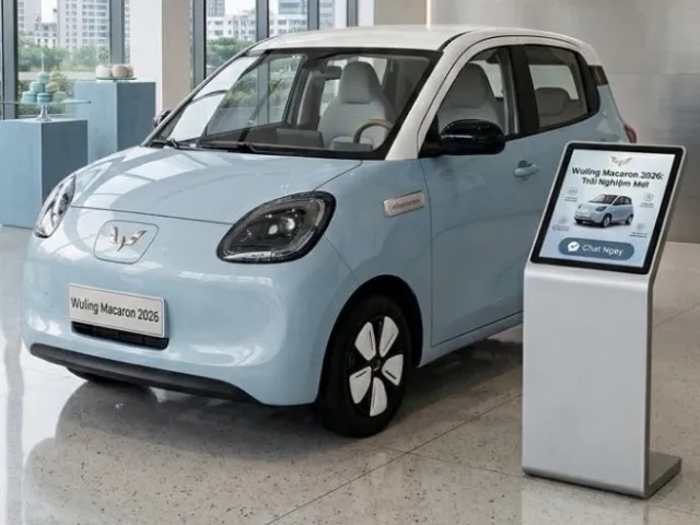 Wuling Macaron chính thức được mở bán tại Việt Nam: Giá từ 269 triệu đồng, đi được từ 205 - 300 km/sạc