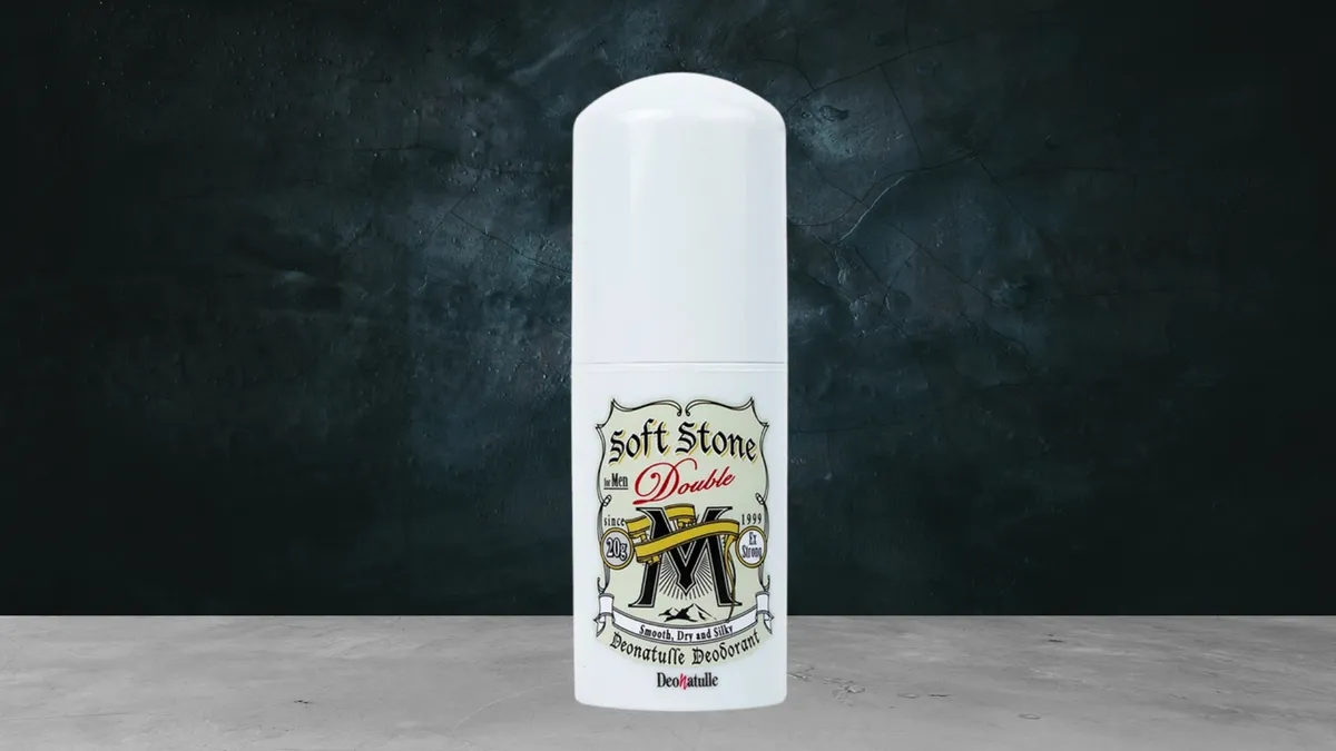 Đặc điểm của lăn khử mùi Deonatulle Soft Stone Double Non-Menthol dành cho nam giới