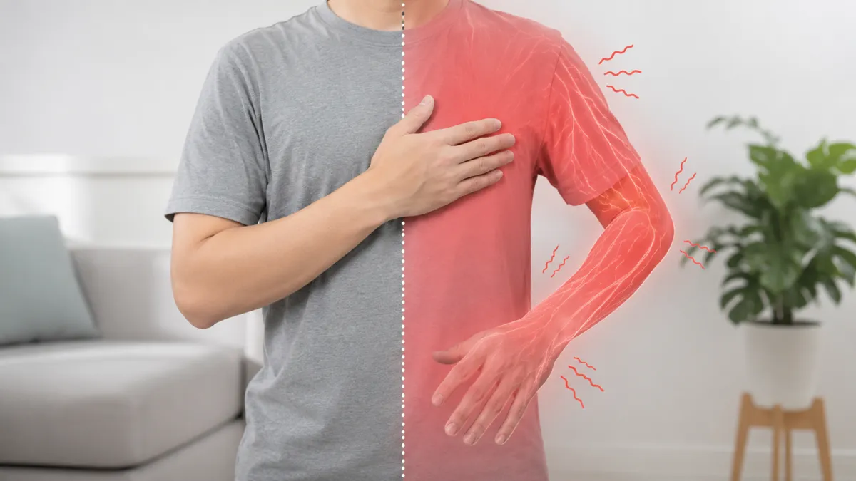 Tê bì nửa người có sao không? Nguyên nhân và dấu hiệu cảnh báo