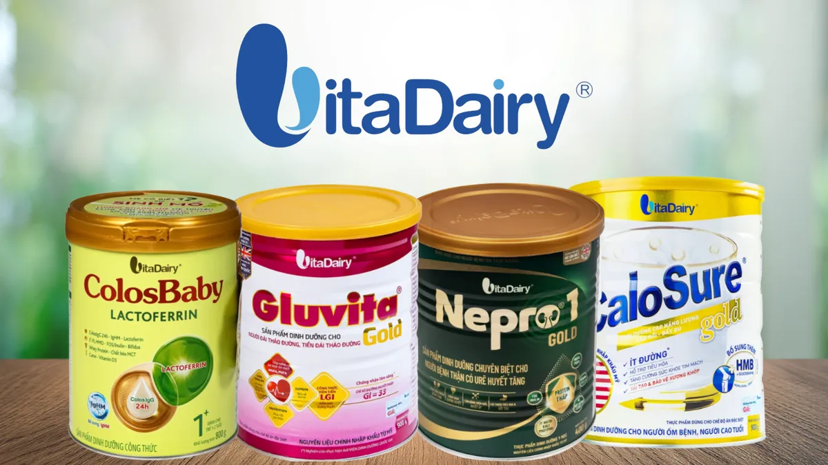 VitaDairy có bao nhiêu dòng sữa? Tổng hợp các sản phẩm phổ biến